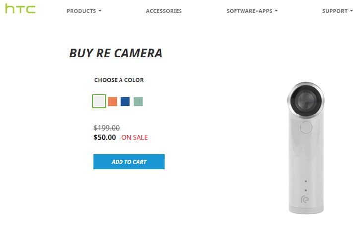 Fotografía - [Alerta Trato] HTC Re Cámara Fuego Venta: recoger uno por sólo $ 50 ($ 150 precio original)
